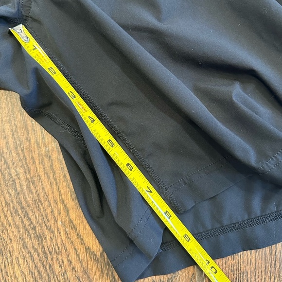 RHONE Men’s Shorts Size XXL Black 8” Zip Pocket Freedom Lies On Been Bold lined - Picture 14 of 15